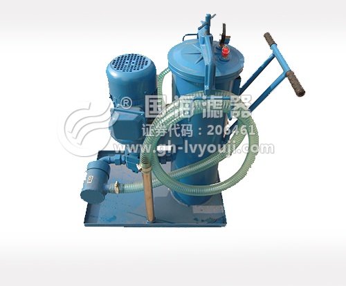 LUCB-100可攜帶油筒精細濾油機